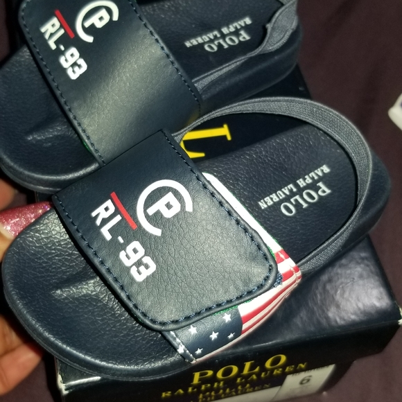 baby boy polo sandals